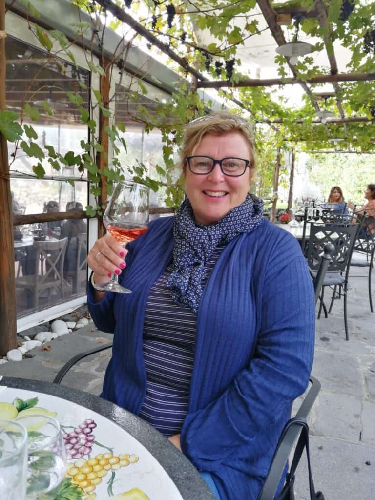 Sarah Horner, Tour Director in Italy